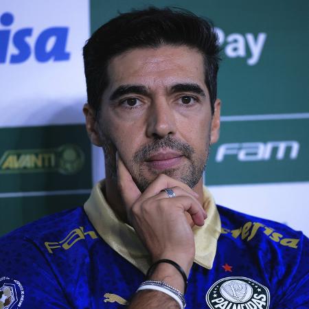 Abel Ferreira, técnico do Palmeiras, no jogo contra o Novorizontino, pela semi do Paulista