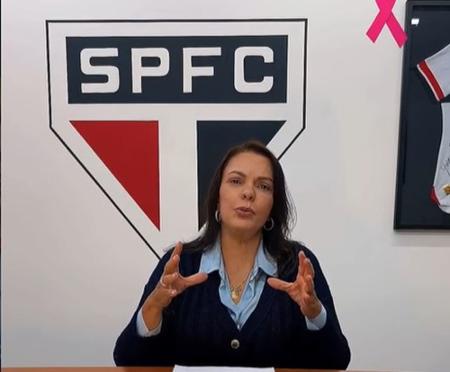 Mara Casares, diretora afastada do S�o Paulo e ex-esposa de Julio Casares