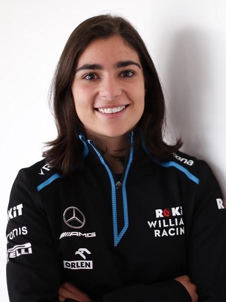 Jamie Chadwick trabalhará no simulador da Williams e fará parte de ações de mídia e marketing da equipe - Williams Racing/Divulgação