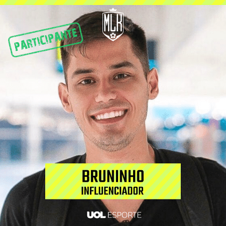 Bruninho, do Cenas Lamentáveis, influenciador que participará do 1º Torneio Futebol Muleke - UOL