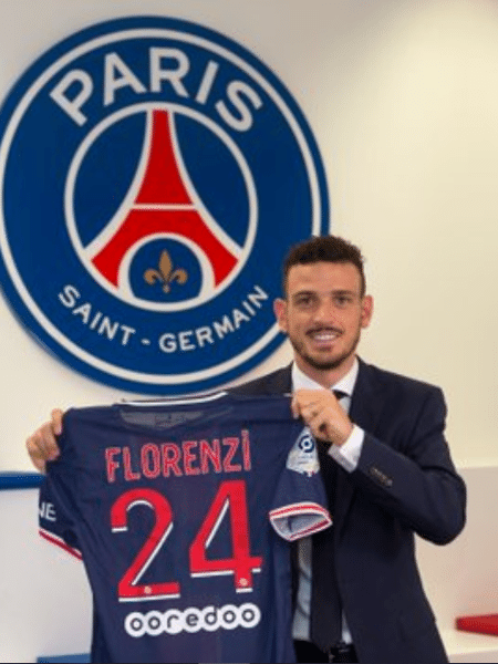 Alessandro Florenzi foi anunciado hoje pelo PSG - Reprodução / Twitter