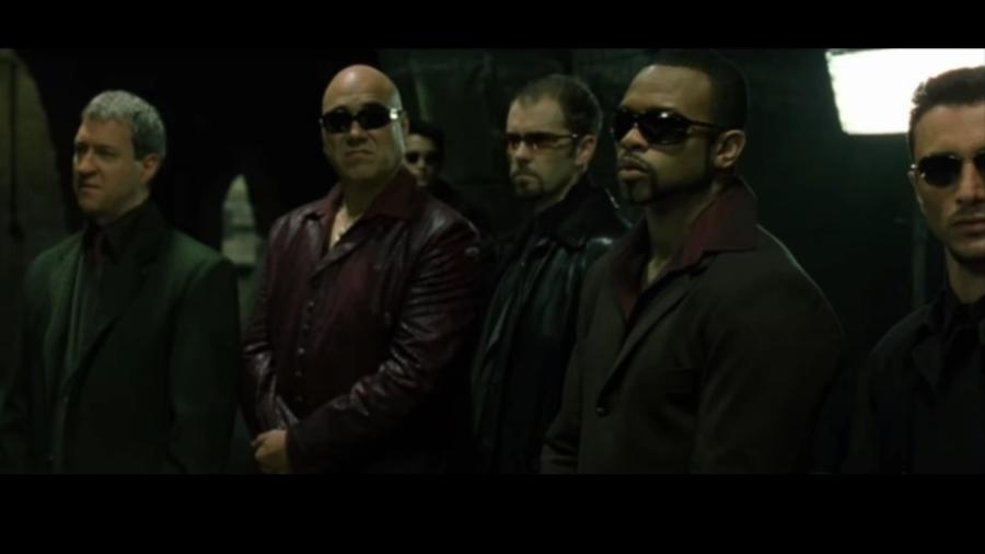 Roy Jones Jr. em aparição no filme Matrix - Reprodução/Matrix