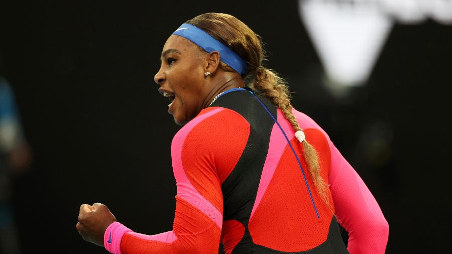 Serena Williams nas quartas de final do Australian Open de 2021 - Reuters