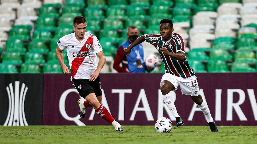 Fluminense e River Plate se enfrentam na última rodada da fase de grupos da Libertadores - Lucas Mercon/Fluminense