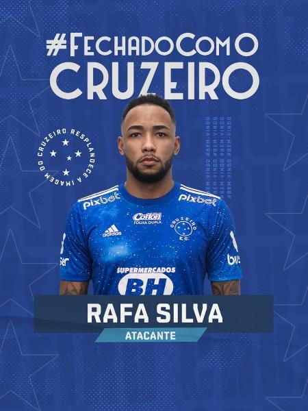 Rafael Silva, atacante do Cruzeiro - Divulgação/Site oficial do Cruzeiro