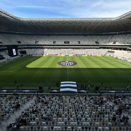 Arena MRV, estádio do Atlético-MG, foi inaugurada hoje (16) 