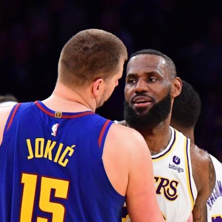 Jokic comanda vitória dos Nuggets para cima de Lebron James e companhia nos playoffs da NBA