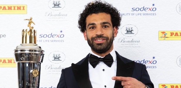 Salah foi eleito o melhor jogador do Campeonato Inglês - Divulgação