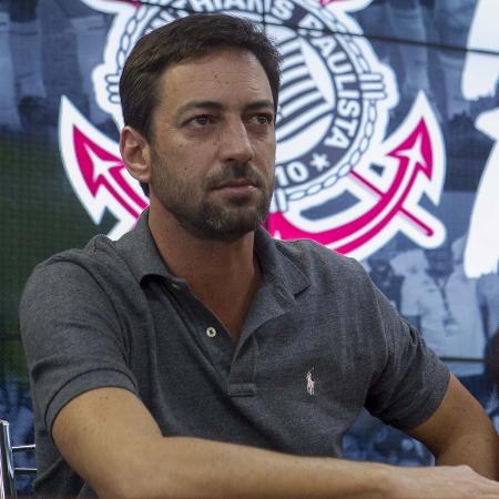 Duilio Monteiro Alves concede entrevista coletiva no CT do Corinthians - Daniel Augusto Jr. / Ag. Corinthians
