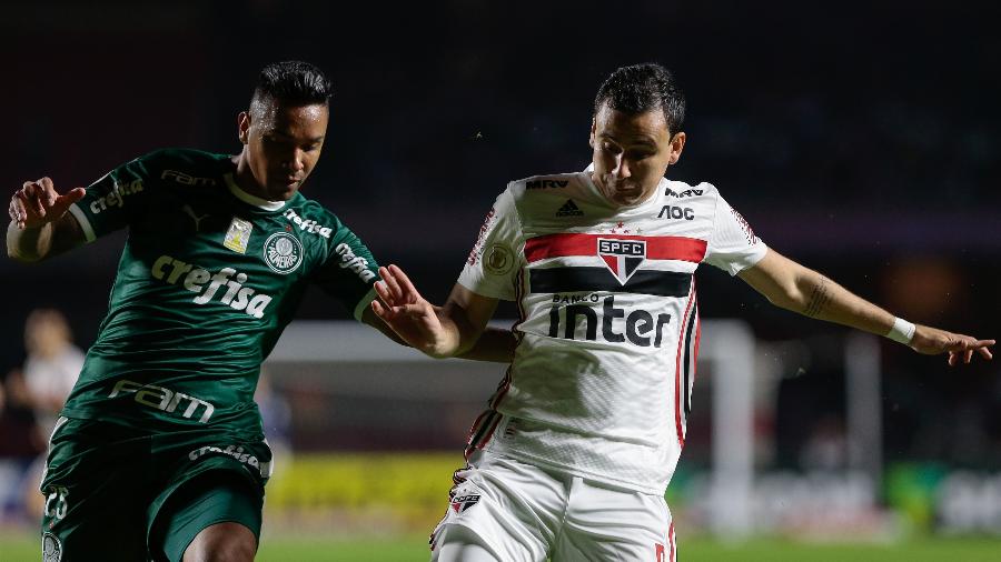 Palmeiras e São Paulo se enfrentam pelo Campeonato Brasileiro 2019 - Marcello Zambrana/AGIF