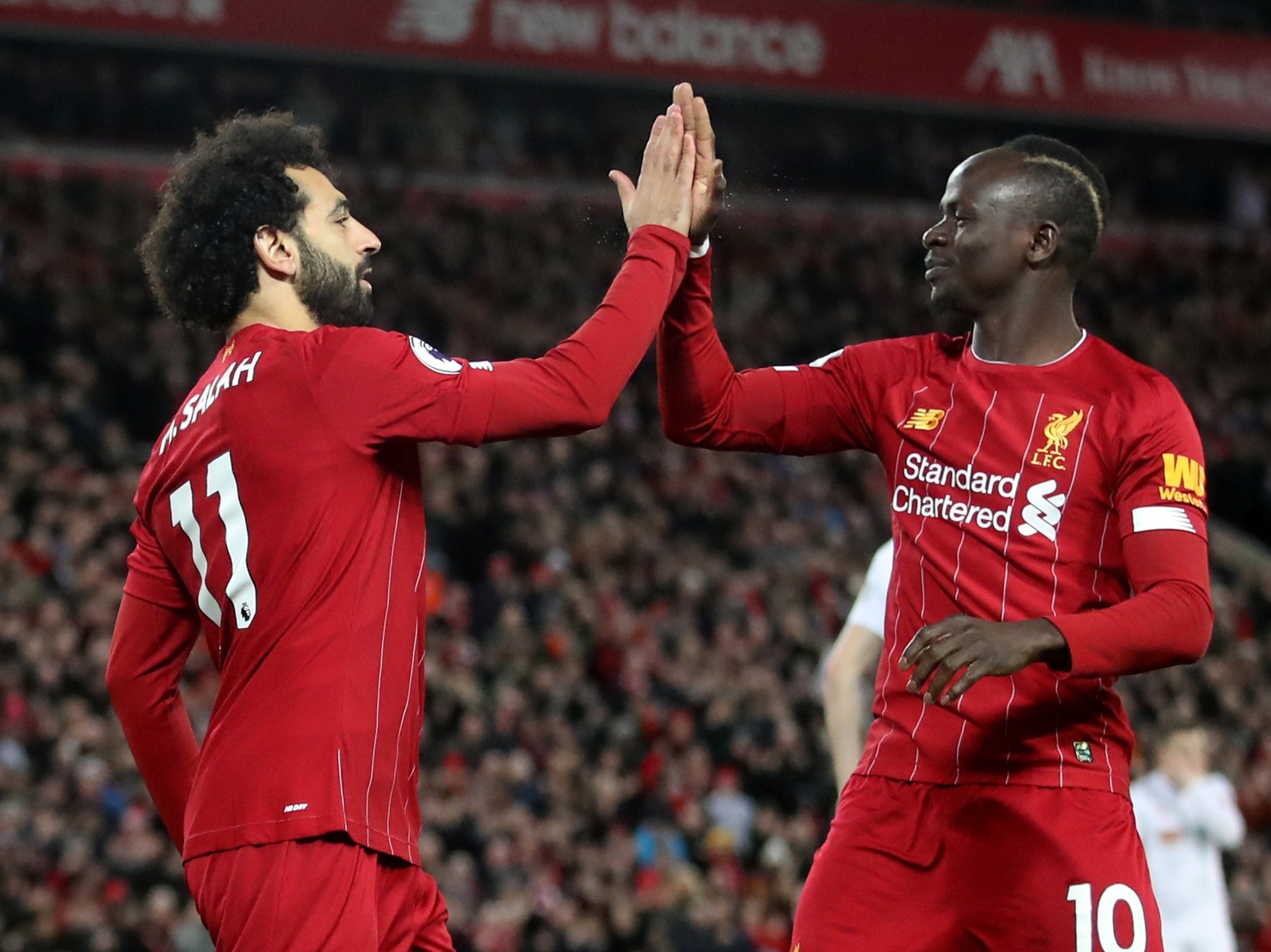 Sadio Mané e Mohamed Salah entre os nomeados para jogador africano