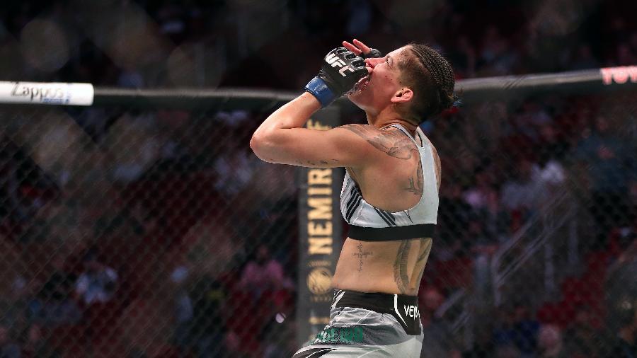 Priscila "Pedrita" venceu Gina Mazany no UFC 262 - Troy Taormina-USA TODAY Sports