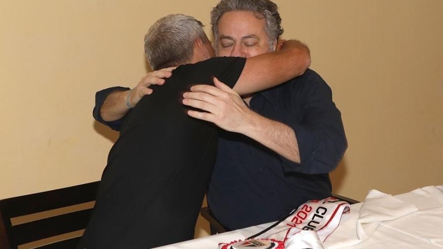 Presidente do SPFC se despede de Crespo e agradece: "Até logo" - Instagram