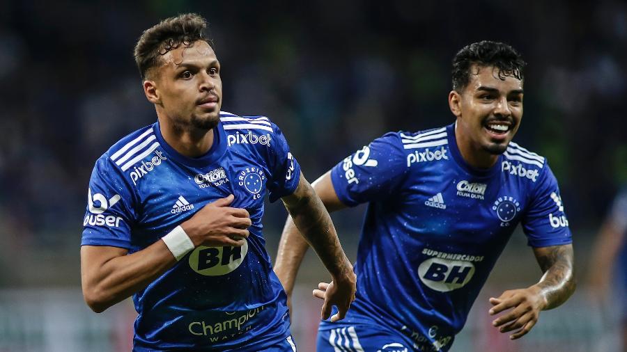 Daniel Júnior comemora gol pelo Cruzeiro contra o Sport, pela Série B - Thomas Santos/Cruzeiro