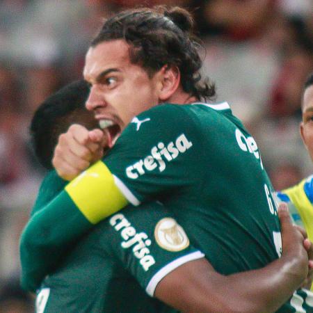 O Palmeiras, de Gustavo Gómez, está muito perto de ser campeão brasileiro - Gabriel Machado/AGIF