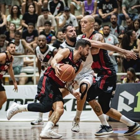 Clássico entre Vasco e Flamengo no primeiro turno do NBB 2023/24