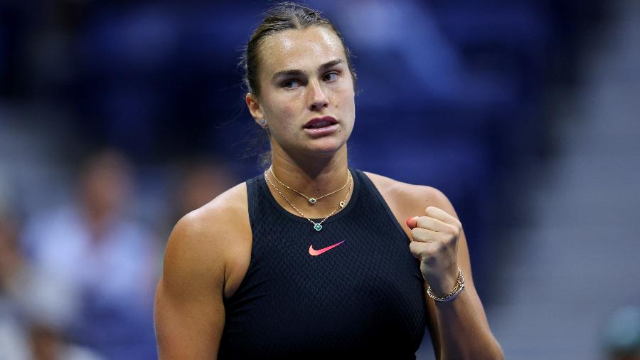 Aryna Sabalenka nas quartas de final do US Open de 2024