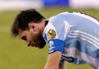 Messi diz que não joga mais pela Argentina: "acabou a seleção para mim" - Adam Hunger / USA Today Sports