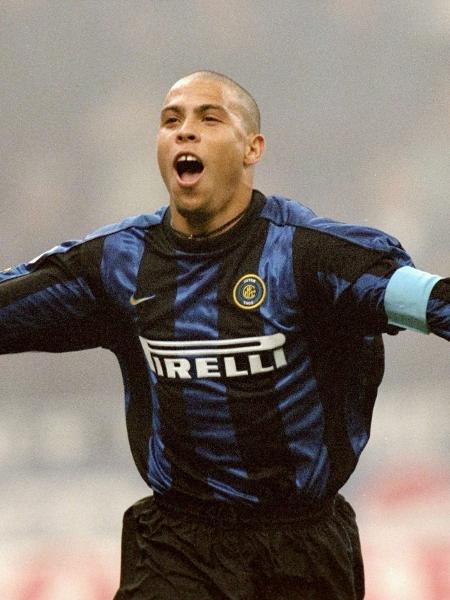 Ronaldo ganhou o apelido de Fenômeno durante a passagem pela Inter nos anos 90 - Reprodução
