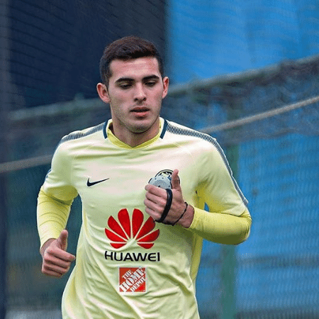 Cristian Paredes durante treinamento no América - Reprodução/Instagram