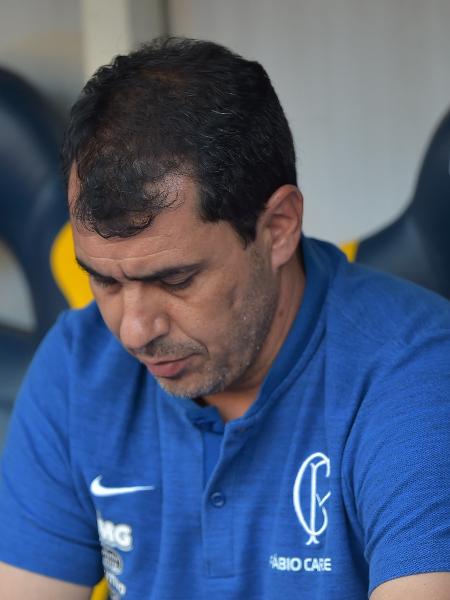 Carille quando comandava o Corinthians, em 2019 - Thiago Ribeiro/AGIF