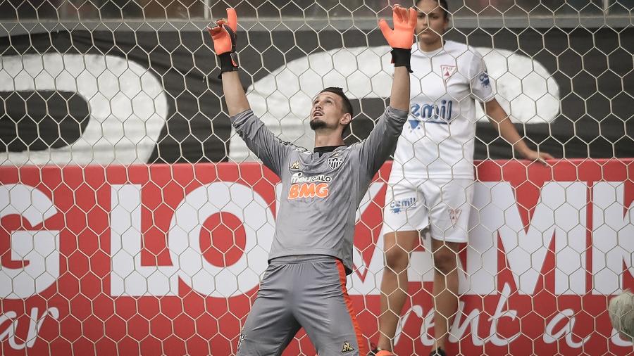 Michael, goleiro do Atlético-MG, deve ter o contrato renovado no mercado da bola - Bruno Cantini/Divulgação/Atlético-MG