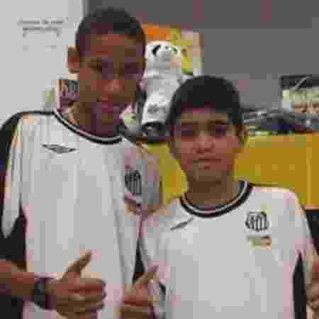 Neymar e Gabigol - Reprodução - Reprodução