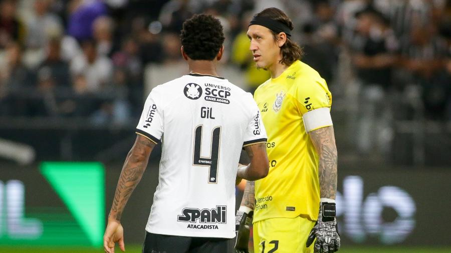 Cássio, Gil e a defesa experiente do Corinthians venceu rodízio para virar titular com Vítor Pereira - Rodrigo Coca/Ag. Corinthians