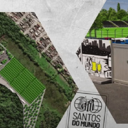 Projeto do novo CT da base do Santos