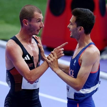 George Mills confrontou Hugo Hay após queda nos 5000m