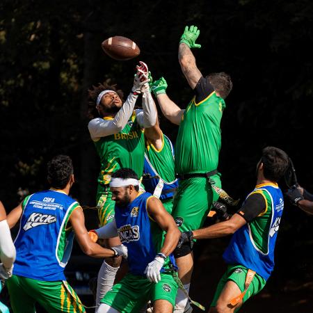 Seleção brasileira masculina é a atual campeã do Sul-Americano de Flag Football