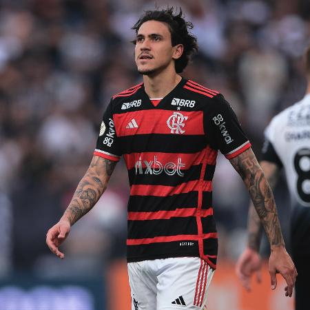 Pedro, do Flamengo, se recupera de uma cirurgia no joelho esquerdo - Ettore Chiereguini/AGIF