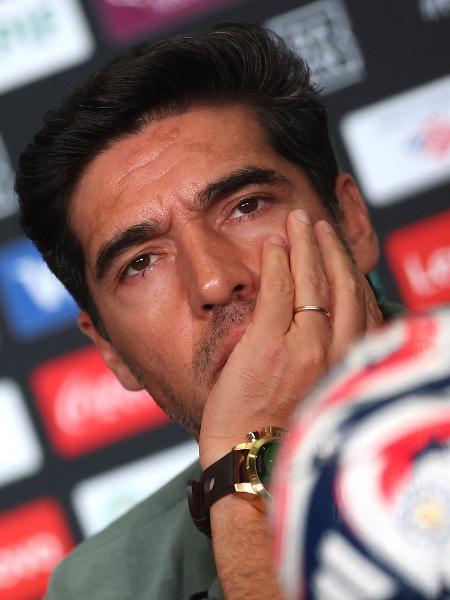 Abel Ferreira, técnico do Palmeiras, em coletiva após derrota para o Chelsea - Carl Recine - FIFA/FIFA via Getty Images