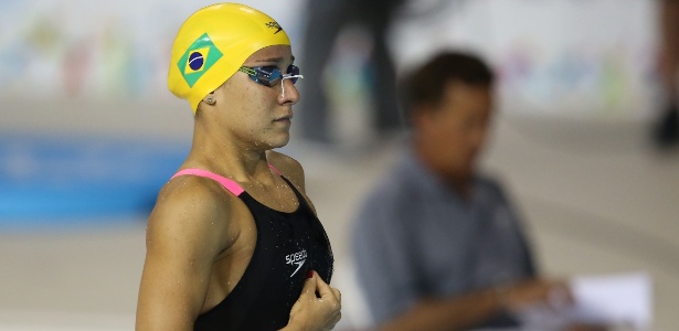 Joanna Maranhão fez o 16º tempo nas semifinais dos 200m borboleta do Mundial de esportes aquáticos de Kazan - Satiro Sodre/SSPress