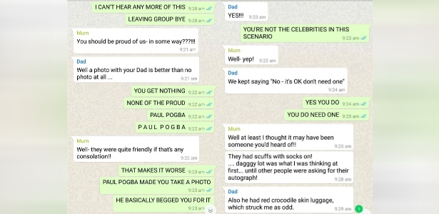 pogba 2 - reprodução/WhatsApp - reprodução/WhatsApp