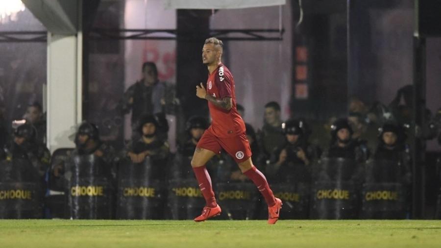 Nico López comemora após marcar para o Inter contra o Novo Hamburgo - Ricardo Duarte/Internacional