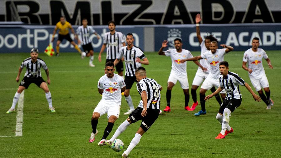 Atlético-MG e RB Bragantino duelaram pela 10ª rodada do Brasileiro, no Mineirão, e o Galo levou a melhor - Alessandra Torres/AGIF