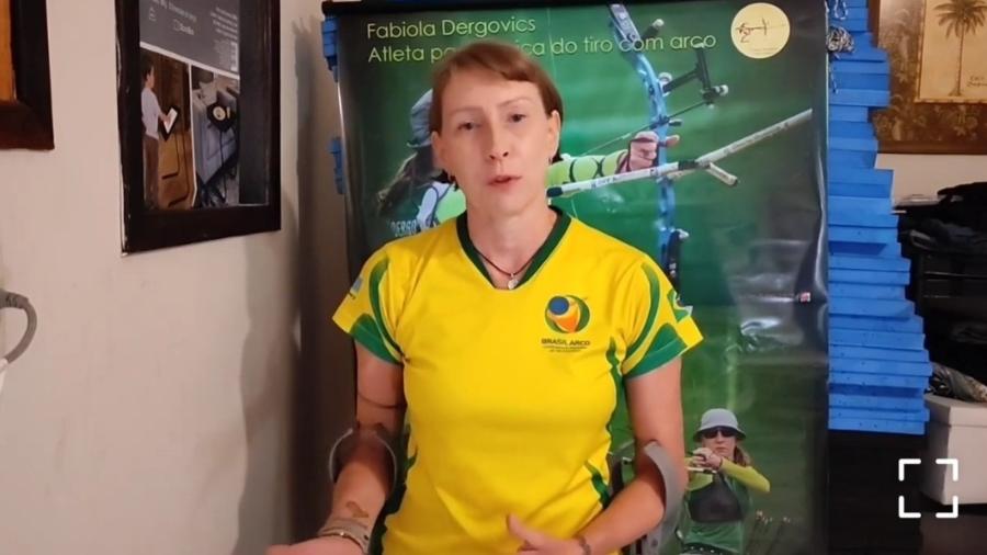 Fabiola Dergovics, atleta paralímpica, faz apelo após ter equipamentos roubados - Reprodução/Instagram