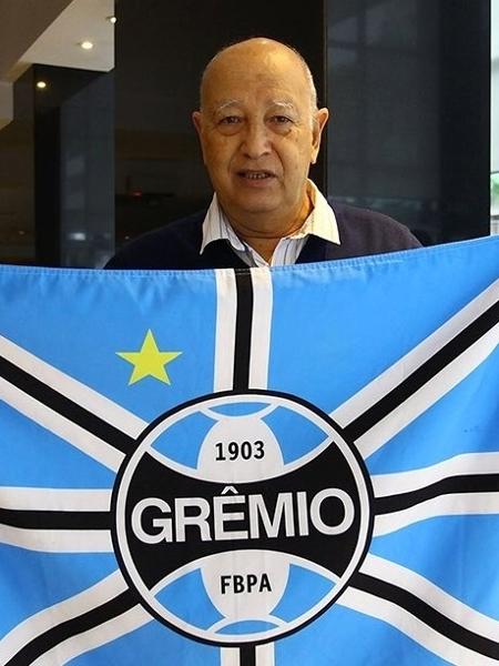 Alfredo Obberti, ex-atacante do Grêmio - Reprodução/Grêmio FBPA