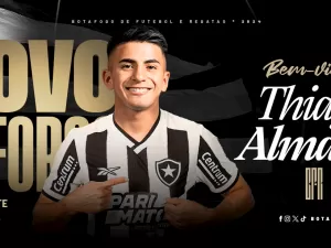 Botafogo anuncia Thiago Almada com contrato até 2029