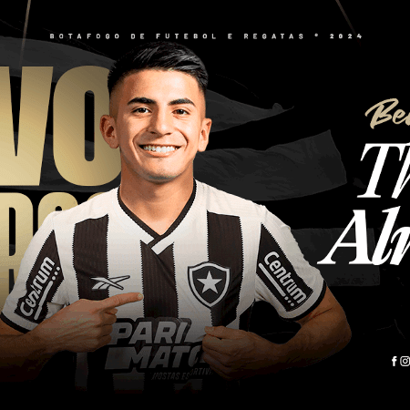 Thiago Almada, reforço do Botafogo