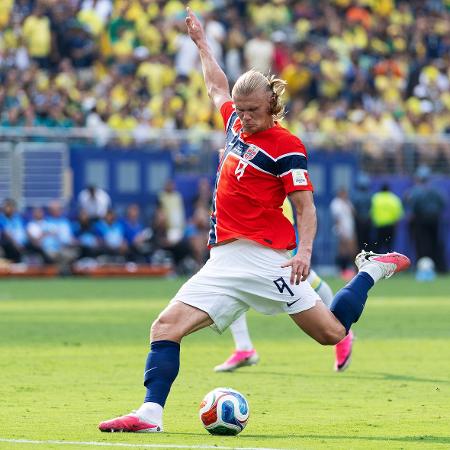 Gol de Haaland contra o Brasil é eleito o mais bonito das oitavas da Copa