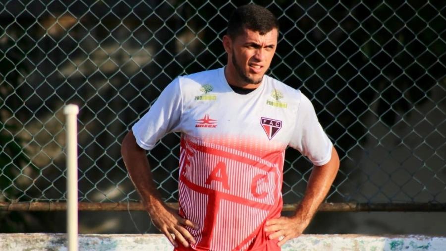 Edson Cariús, do Ferroviário-CE, autor de 2 gols sobre o Corinthians na última quinta - Divulgação/Ferroviário Atlético Clube