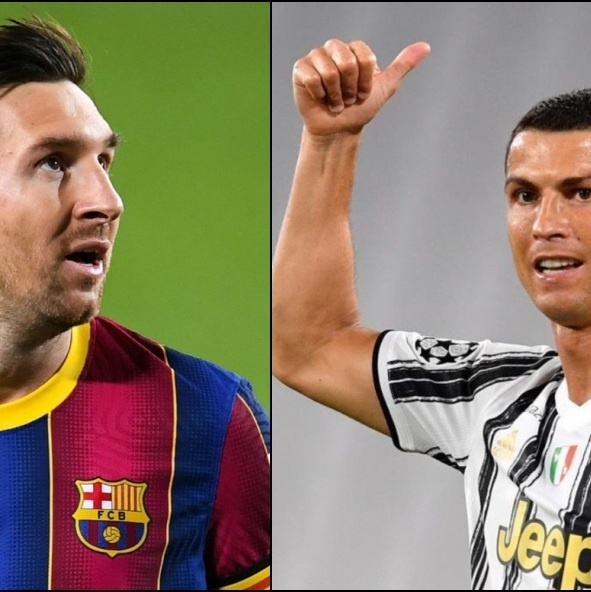 O pormenor que passou despercebido na fotografia de Messi e Ronaldo