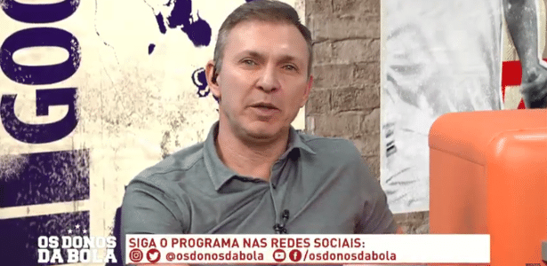 Velloso comenta sobre fim de patrocínio do Corinthians durante entrevista.