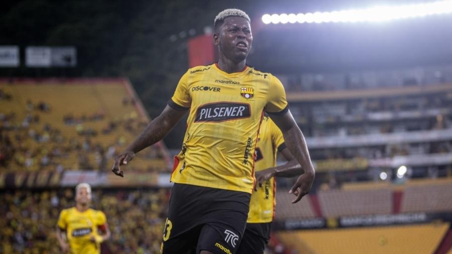 Gabriel Cortez, meia-atacante do Barcelona de Guayaquil: ele é artilheiro do Campeonato Equatoriano - Divulgação