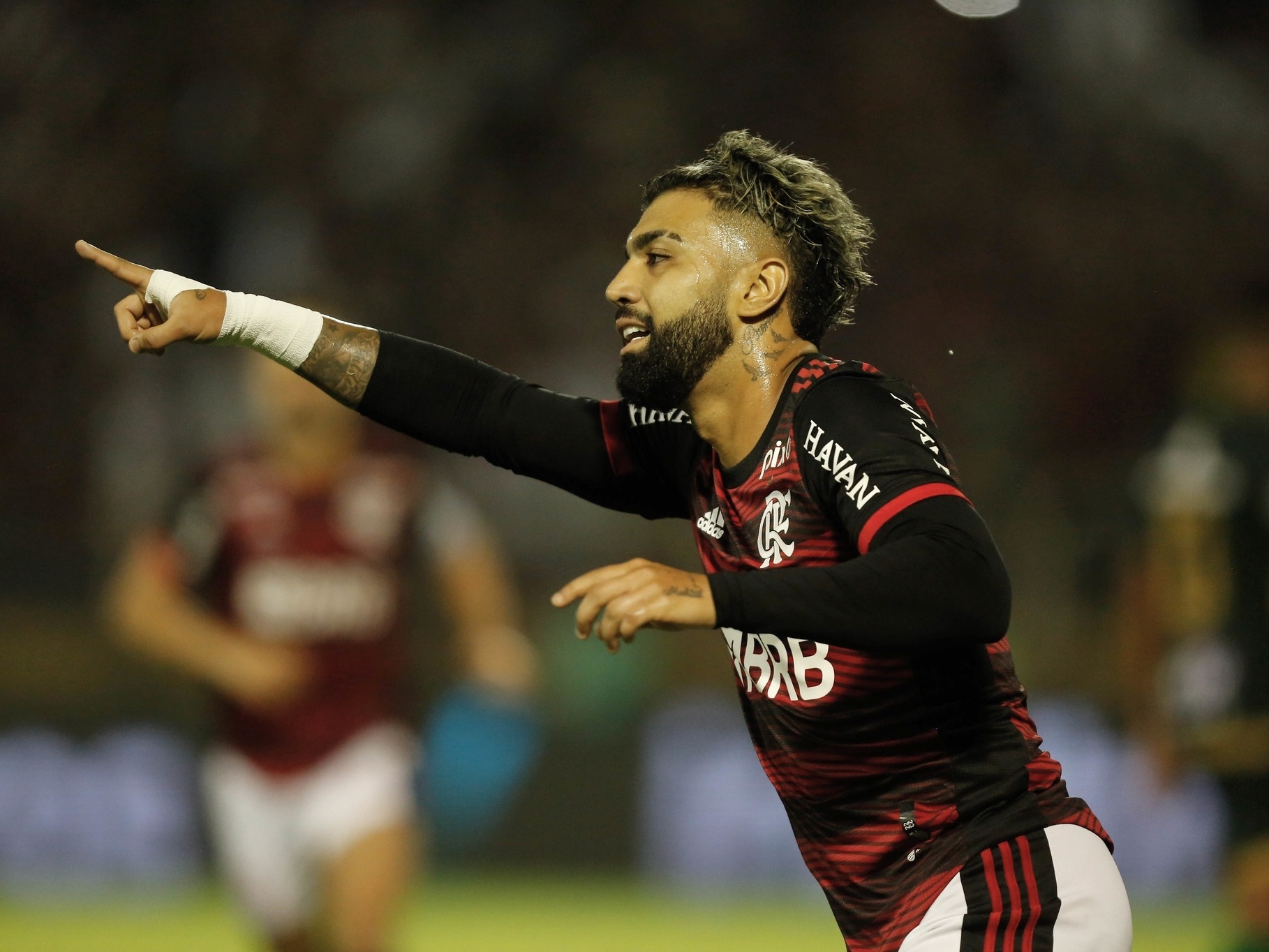 LANCE DO GOL DO FLAMENGO COM MARCAÇAO, GOL DE GABIGOL