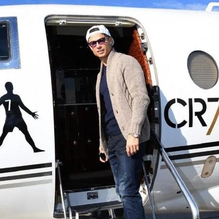 Aeronave Gulfstream G200, comprada por Cristiano Ronaldo em 2019, está à venda por R$ 130 milhões - Reprodução/Instagram