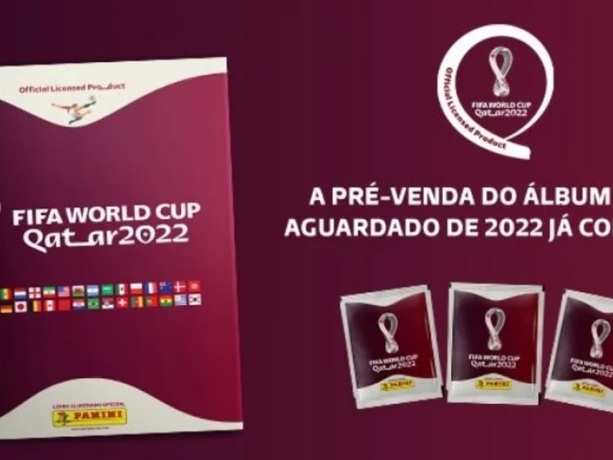 Album Capa Dourado Copa Do Mundo Qatar 2022 + 50 Envelopes em Promoção na  Americanas
