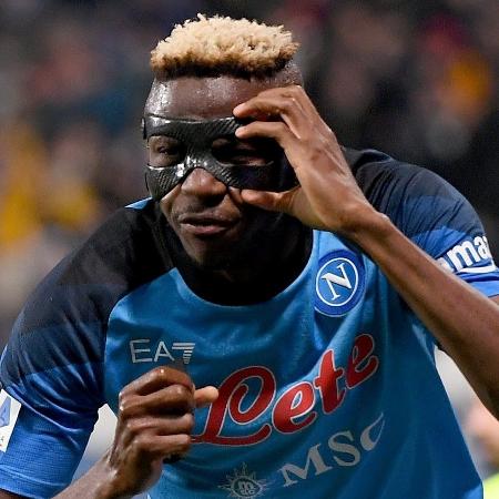 Victor Osimhen é o artilheiro do Napoli  - Getty Images